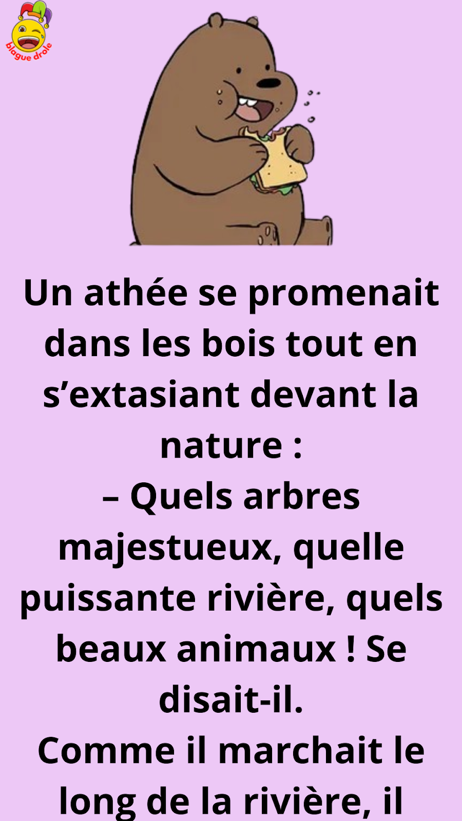 BLAGUE SUR LE GRIZZLI